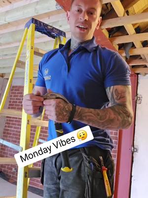 A post by @danreynolds18 on TikTok caption: Every tradie on a Monday! #fyp #tradie  #electrcian  #mondayvibes #feels  #foryoupage 