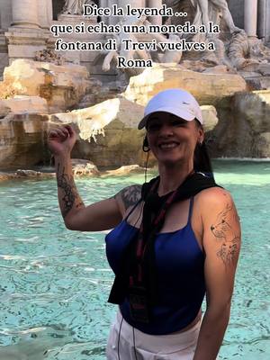 A post by @carolvipp on TikTok caption: Espero se cumpla la leyenda 😅.#viajes #coliseo #fouryou #escapadasfamili #roma #fontanaditrevi #leyendas