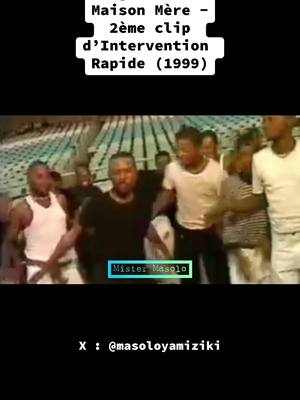 A post by @masoloyamiziki on TikTok caption: ARCHIVE 1999 : Extrait du 2ème clip d’Intervention Rapide de Wenge Musica Maison Mère #archive #clip #musiquecongolaise🇨🇬🇨🇩 #congolesetiktok #congolaise🇨🇩 #werrason #wengemusicamaisonmere #pourtoi #pourtoii #foryoupage #fyp #fypシ 