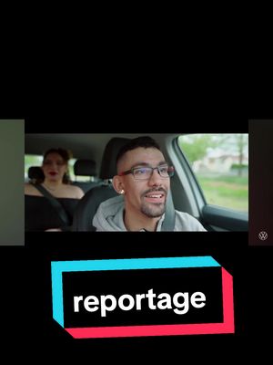 A post by @claudia97100 on TikTok caption: #reportage #wolkswagengolf #enfamilles #surlaroute #tournage 