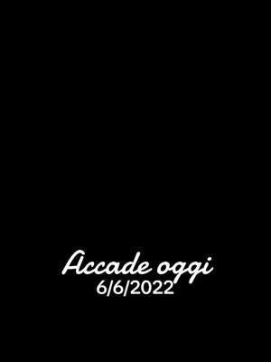 A post by @luciaconti656 on TikTok caption: #accadeoggi 