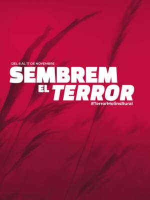 A post by @terrormolins on TikTok caption: El #TerrorMolins24 estarà dedicat al terror rural en el 50è aniversari de l’estrena de ‘La matança de Texas’.  Sembrem el terror! 🪚🌾 📅Del 8 al 17 de novembre @Remmguitart   #TerrorMolinsRural 