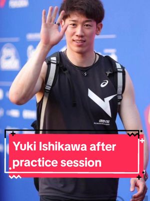 A post by @captainishikawa on TikTok caption: bless my timeline 🤣🤣🤣 #yukiishikawa sleeveless omg #rantakahashi #yujinishida #ryujinnippon #vnl2024 