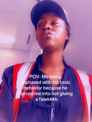 A post by @yurgoddess on TikTok caption: Once we reach to point of not care aimt no turning back 😂✌️🏾🤷🏽‍♀️