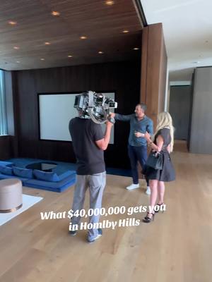 A post by @therealjuliajolie on TikTok caption: What $40 Mio gets you in Hilmby Hills… #larealestate #larealtor 