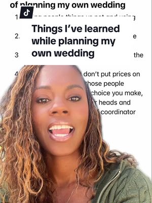 A post by @erinjoneswesley on TikTok caption: do you agree? drop more thoughts or tips for other brides to be in the comment section!  #bridetok #2025bride #bridetobe #weddingplanning 