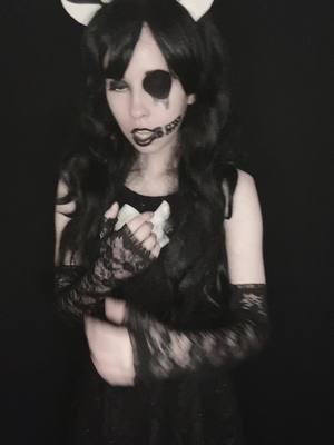 A post by @acepenguins67 on TikTok caption: #batim #batimcosplay #gaming #gamingcosplay #aliceangel #aliceangelcosplay #fyp #foryoupage #4u 