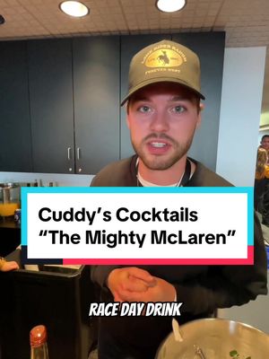 A post by @cuddy17 on TikTok caption: The Mighty McLaren!🍹🏎️#indy500 #arrowmclaren