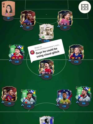 A post by @elite_editzzz on TikTok caption: Replying to @footballtillipassaway changed kane for chawinga kanes on the bench #ronaldo #gaming #fut #euros #football 