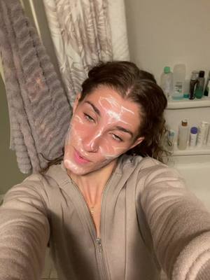 A post by @notrllyroni on TikTok caption: ITS A FACEMASK 