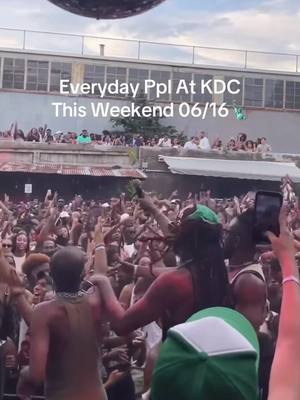 A post by @wehostlitparties on TikTok caption: ISSA BROOKLYN SUMMER ☀️ EVERYDAYPPL AT KNOCKDOWN CENTER THIS WEEKEND🗽🇺🇸 DONT MISS OUT ! Cc: @Everyday People @Mr_shawtyme32 #everydayppl #sttwworldwide #exploremore #brooklyn #Mrshawtyme #newyork #partypromoter #explore #viral #explorepage #streetwear #nyc #nightlife  #brooklynsummer #knockdowncenter