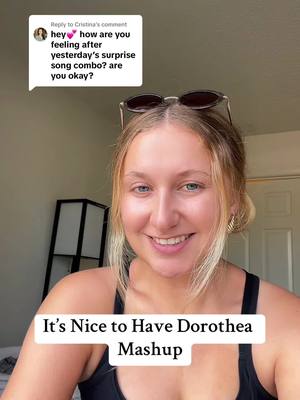 A post by @hjulrich on TikTok caption: Replying to @Cristina #friendofdorothea #taylorswift #lesbian #gay #Pride #queer #sapphic #wlw #taylorsversion #erastour #Pride #wlwtiktok #erastourtaylorswift #lgbt #lgbtq #swiftie #swifttok #fyp 