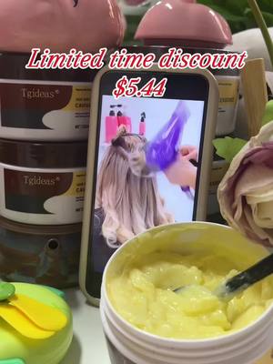 A post by @tesila60 on TikTok caption: I really don’t know how they make money at this price #tgideashairmask #straighthair #TikTokShop #tiktokshopping 