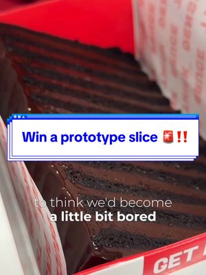 A post by @getbakeduk on TikTok caption: Winning a free slice of Bruce has never been this easy 💪 1. Open to followers in the UK only 🇬🇧  2. Tell us your favourite Limited Edition Bruce Recipe in the comments 3. Don’t forget to tag your bestie so we know who you’ll share your free slice with 4. If we pick your recipe, we’ll be in touch to confirm your delivery details 