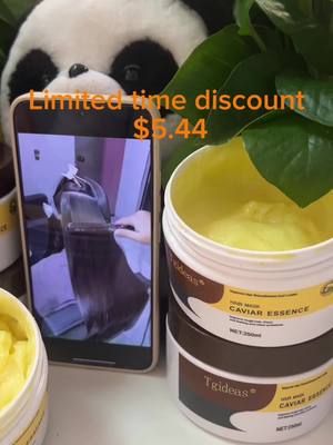 A post by @shunli2023 on TikTok caption: I really don’t know how they make money at this price #tgideashairmask #TikTokShop #straighthair #tiktokshopping 