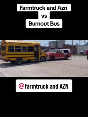 A post by @.tristamarie on TikTok caption: #schoolbus #stroudoklahoma #oklahomacheck #burnout #shortbusburnout #farmtruck #fyp #azn #oklahomasmokeshow 