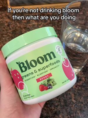 A post by @cccaroline.com on TikTok caption: Bloom greens! - supports gut health and digestion - works to reduce bloating - promotes energy levels #fypage #bloom #bloompartner #TikTokShop #tiktokaffiliate 