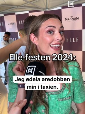 A post by @minmote on TikTok caption: Øredobben 😭 @Marte Bratberg #ellefesten2024 #ellefesten 