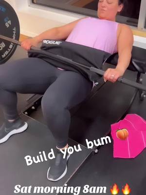 A post by @anniefitlife on TikTok caption: #glutesworkout #workout #anniefitlife #womensfitnesscoach #fitwomenoftiktok #strengthtraining #mygirls #wakeupandworkout #saturdaymorning #workoutoftheday 