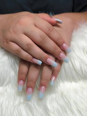 A post by @_ness_92_ on TikTok caption: #viral #fyp #nails #blau #glitzer #new #newnails #nails #nail #nailart @_natalie.ly_ 