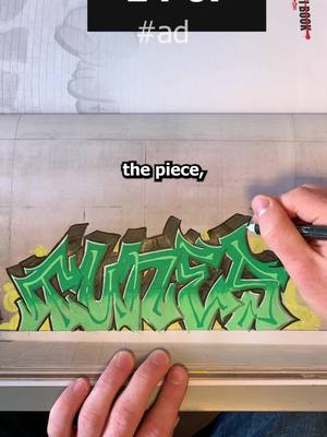 A post by @linokeyt on TikTok caption: part 7 kids #graffiti #foryou #fy ( sponsored by @graffiti.book.dee)