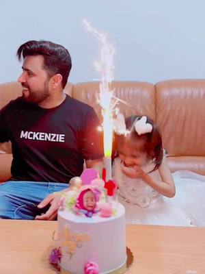 A post by @aaira_zubair on TikTok caption: Happy birthday my princess 🤍❤️🎂#aaira_zubair #birthday #happy #enjoy #cute #mashallah #fyp #tiktok #viral #viralvideo #foryoupage 