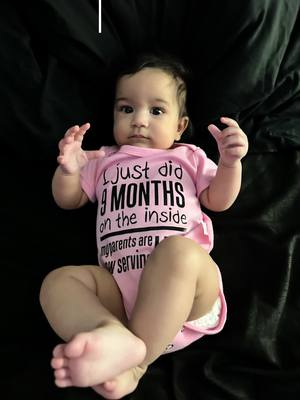 A post by @808bossy on TikTok caption: The cutest ears ever pierced! Baby Jaz is a big girl now! #cutebaby #babiesoftiktok #piercedears #babygirl 