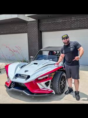 A post by @buddyhull323 on TikTok caption: I recently took delivery of the @Polaris Inc Slingshot Roush Edtion… and YOU need one too‼️  #PolarisSlingshot #SlingshotPartner #MakeYourMark