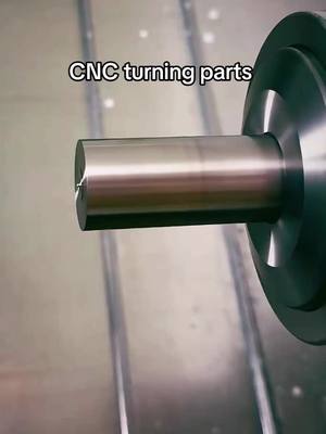 A post by @richconncnc on TikTok caption: #cncmachining #cncturning #metalwork #customparts #precisionmachining #cncprogramming #cncmachiningservice #cncmanufacturing #foryoupage 