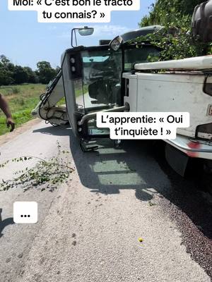 A post by @djoto56 on TikTok caption: Quand tu pensais avoir tout vu mais le nouveau arrive a te surprendre…😮‍💨 #crash #tp #tracto #bretagne 