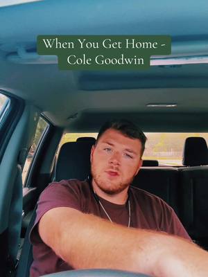 A post by @mattstephensmusic on TikTok caption: Two artists ive been diggin on here recently is @Cole Goodwin  and @Zach Top … both of these guys are bringing back REAL country music 💪🏽 Keep it up boys 🤘🏽 Heres me singing a little bit of Coles original “ When You Get Home” go give it a listen! 