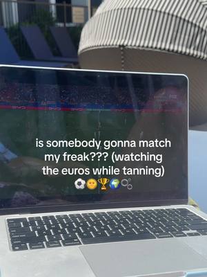 A post by @raineorsun on TikTok caption: MATCH MY FREAK⚽️💋🌞 #matchmyfreak #EURO2024 #eurosummer #Summer #football #Soccer 