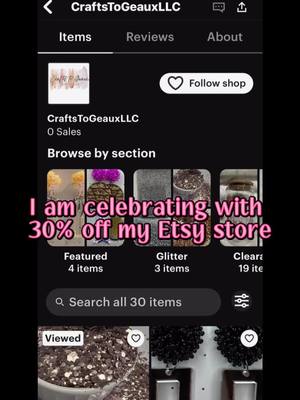 A post by @craftstogeaux on TikTok caption: 🥳🥳🥳 #craftstogeaux #birthday #sale #june #Summer #CapCut 