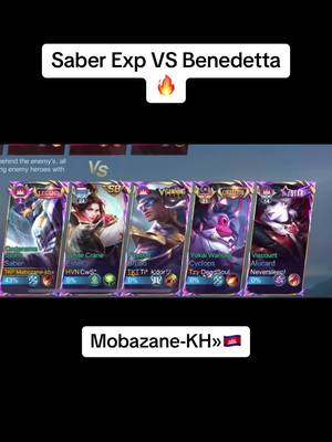 A post by @vireak.1188 on TikTok caption: #mobilelegends #fyp #mobazane #sabertiktok #mobazanesaber #mlbb #mlbbtiktok #capcut #mlbbcreatorcamp 