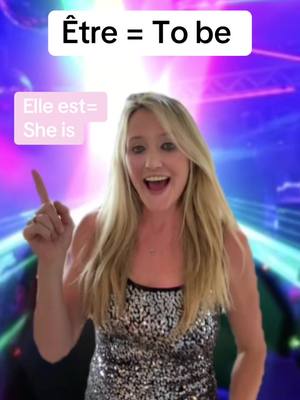 A post by @learn_french_teacher on TikTok caption: Learn french grammar with me 🤓  #frenchconjugation #studywithme #frenchgrammar #frenchsong #learnfrench #frenchverbsong #frenchverbs #frenchforkids #apprendrelefrançais #être #frenchconjugation 