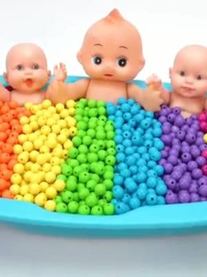 A post by @viralsatisfatoriovideos on TikTok caption: Baby Toys🐳👻💐🤣🍒💥 #toysforkids #toys #viral #satisfying #satisfyingvideo #baby 