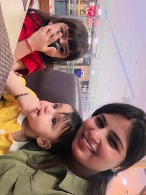 A post by @amanpreet_kapoor on TikTok caption: Happy Mommy with my 2beautiful daughters#blessed#happyathome#mommyvibesonly#loveyousomuch#tiktokindiaviralvideoforyoupage   #usa_tiktok 