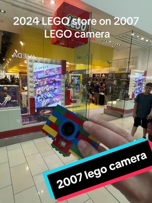 A post by @psuslov on TikTok caption: @LEGO such a rare camera nowdays! #vintage #lego #digital 