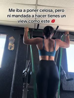 A post by @jennydelafuente on TikTok caption: Just kidding 💋 #gym #gymrat #gymgirl #workout #backworkout 