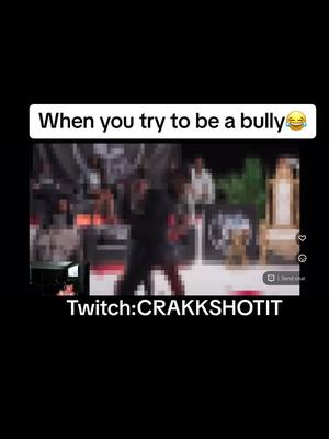 A post by @crakkshotit on TikTok caption: Bulllying gone wrong#lgbtq #twitch #twitchstreamer #kaicenat #clips #florida #gta5 #druski #streamer #fanum 