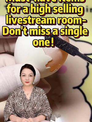 A post by @isabella65122 on TikTok caption: #tiktokcourses Must-Have Items for a High-Selling Live Stream Room – Don't Miss a Single One! #tiktok #Course