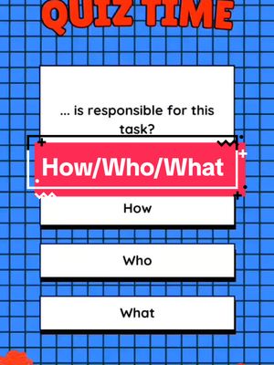 A post by @traduction.fr33 on TikTok caption: Who, How, What. Trouvez les bonnes réponses à ces Quizz. #french #learnenglishdaily #learnenglish #learning #traductionfr #anglaises #anglaisvsfrancais #anglaispourlesnuls 