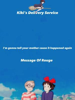 A post by @austin_hiroki.5 on TikTok caption: Message Of Rouge#fyp #ghibli #messageofrouge#song #lyrics #kikisdeliveryservice #ルージュの伝言 #ジブリ #歌詞 #歌詞動画 