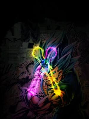 A post by @gogeta725 on TikTok caption: #vegetto 