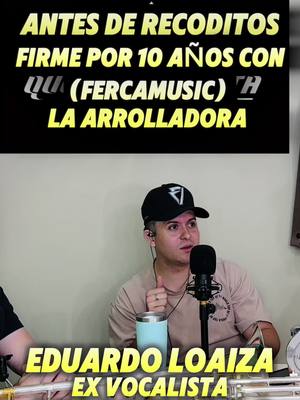 A post by @jorgesaweylizarraga on TikTok caption: #anecdotas #Entrevista #LaArrolladora #LosRecoditos #musica