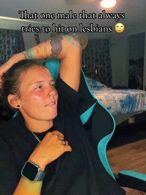 A post by @palmeradrianna8 on TikTok caption: Its just funny at this point 😂 #lesibansoftiktok🏳️‍🌈🌈 #fyp #texaslesbians #tattedup #foryou 