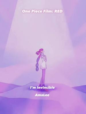 A post by @austin_hiroki.5 on TikTok caption: I'm Invincible / AmaLee#fyp #iminvincible #amalee#onepiece #onepiecefilmred #song #lyrics #ワンピース #私は最強 