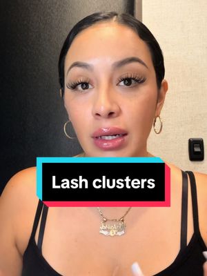 A post by @loyayabby on TikTok caption: Lash clusters tutorial, took me a few mess ups to get it right! This is what works best for me hope it helps you ❤️ #fypage #tutorial #lashclusters #lashextensions #lashesathome 