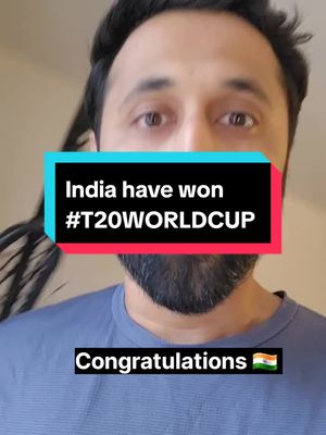 A post by @ooperwalaybhai on TikTok caption: INDIA HAVE WON THE #T20WORLDCUP #viratkohli #india #rohitsharma #indiancricketteam #cricketnews #RahulDravid #INDvsSA #hardikpandya #t20cricket #T20WorldCup2024 #suryakumaryadav #jaspritbumrah #T20WorldCup #pakistancricket #pakistancricketteam 