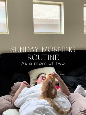 A post by @madison.omaraaa on TikTok caption: Happy Sunday 🤍 It felt silly to set my camera up and get back in bed and out. #sunday #morningroutine #momlife #momof2 #christianmom #Lifestyle #amazonfinds #skincareroutine 